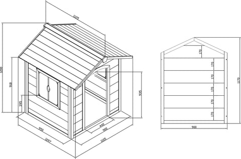 Image of AXI Britt Speelhuis Naturel