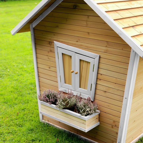 Image of AXI Alice Playhouse Bruin/wit