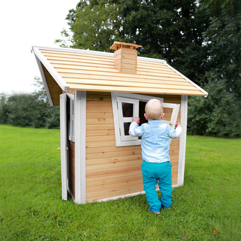 Image of AXI Alice Playhouse Bruin/wit