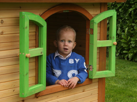 Image of AXI Milan Playhouse Bruin/groen