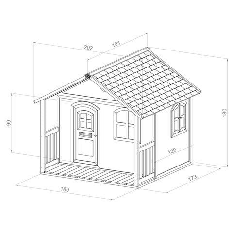 Image of AXI Milan Playhouse Bruin/wit