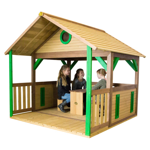 Image of AXI Zazou safari Playhouse Bruin/groen