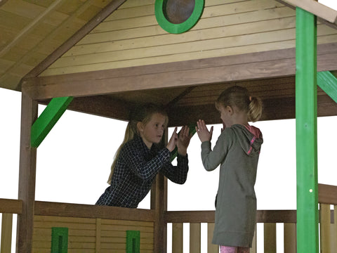 Image of AXI Zazou safari Playhouse Bruin/groen