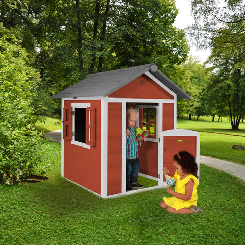 Image of AXI Lodge Playhouse Scandanavisch Rood