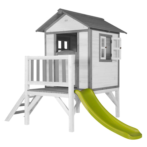Image of AXI Lodge XL Playhouse Classic incl groene glijbaan