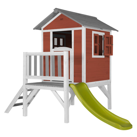 Image of AXI Lodge XL Playhouse Scandinavisch rood