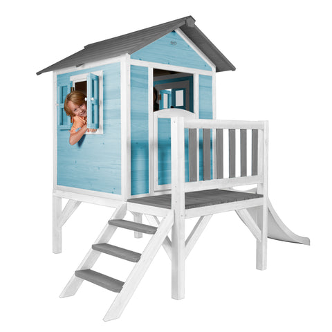 Image of AXI Lodge XL Playhouse Classic incl witte glijbaan