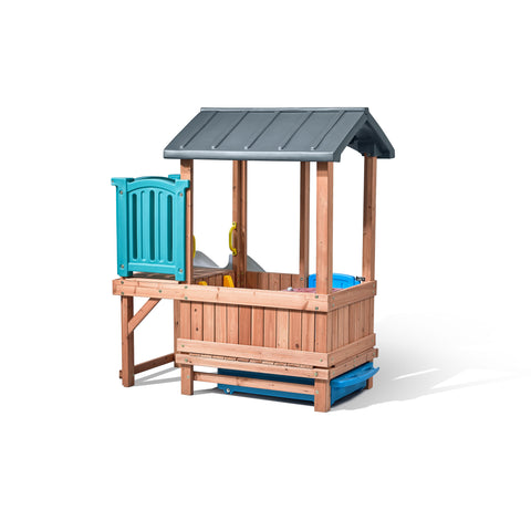 Image of Step 2 Woodland Adventure Playhouse & Slide
