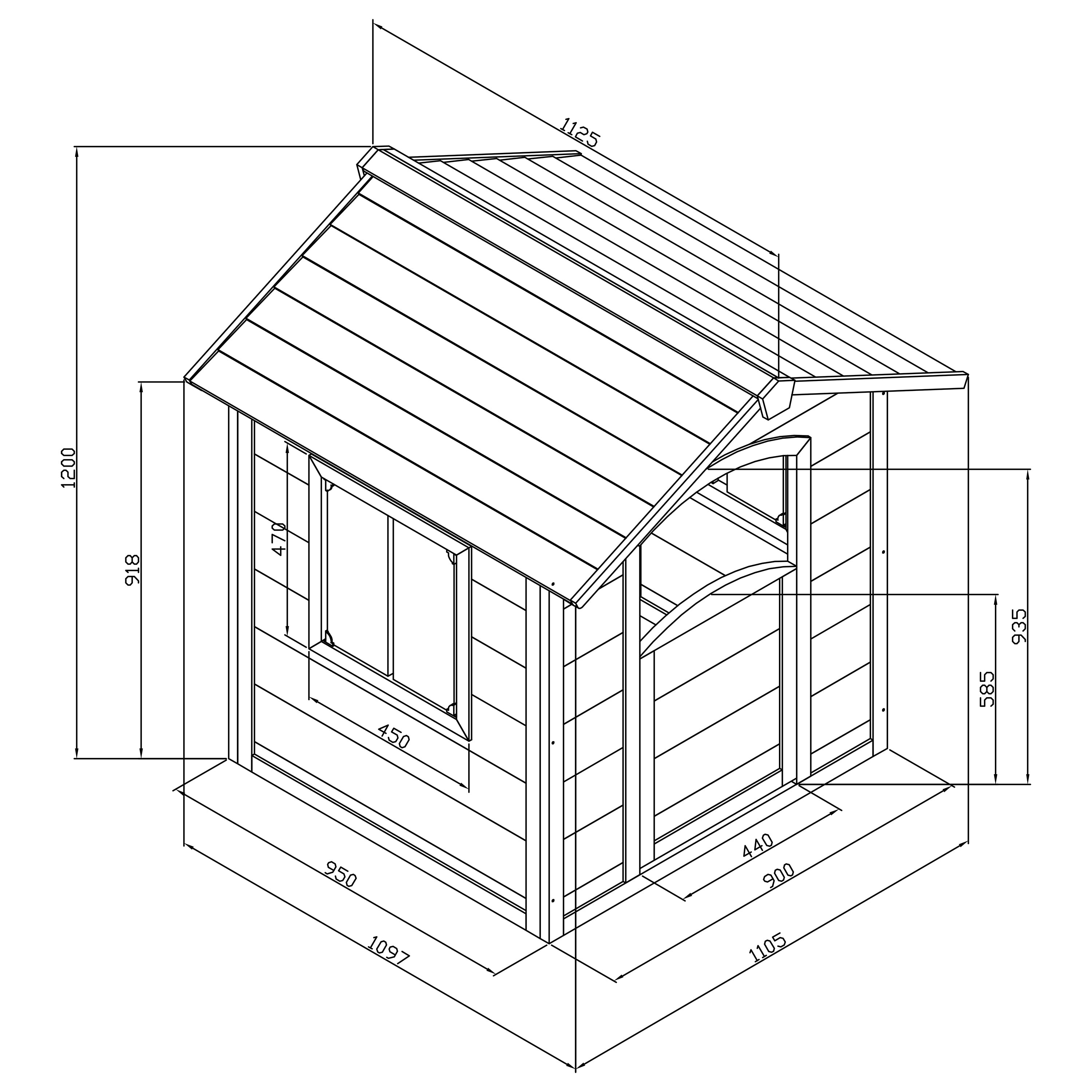 AXI Britt Speelhuis Naturel