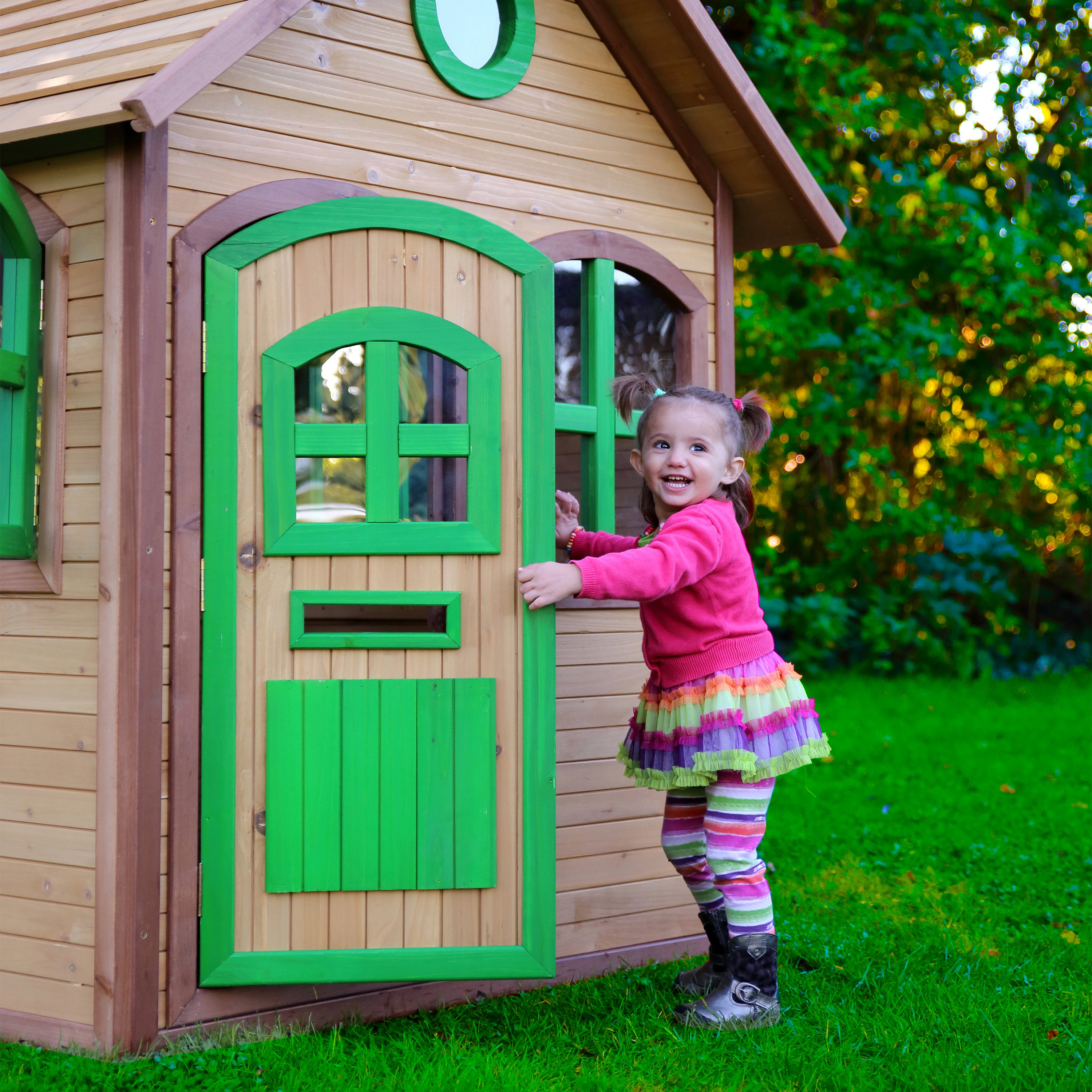AXI Julia Playhouse Bruin/groen
