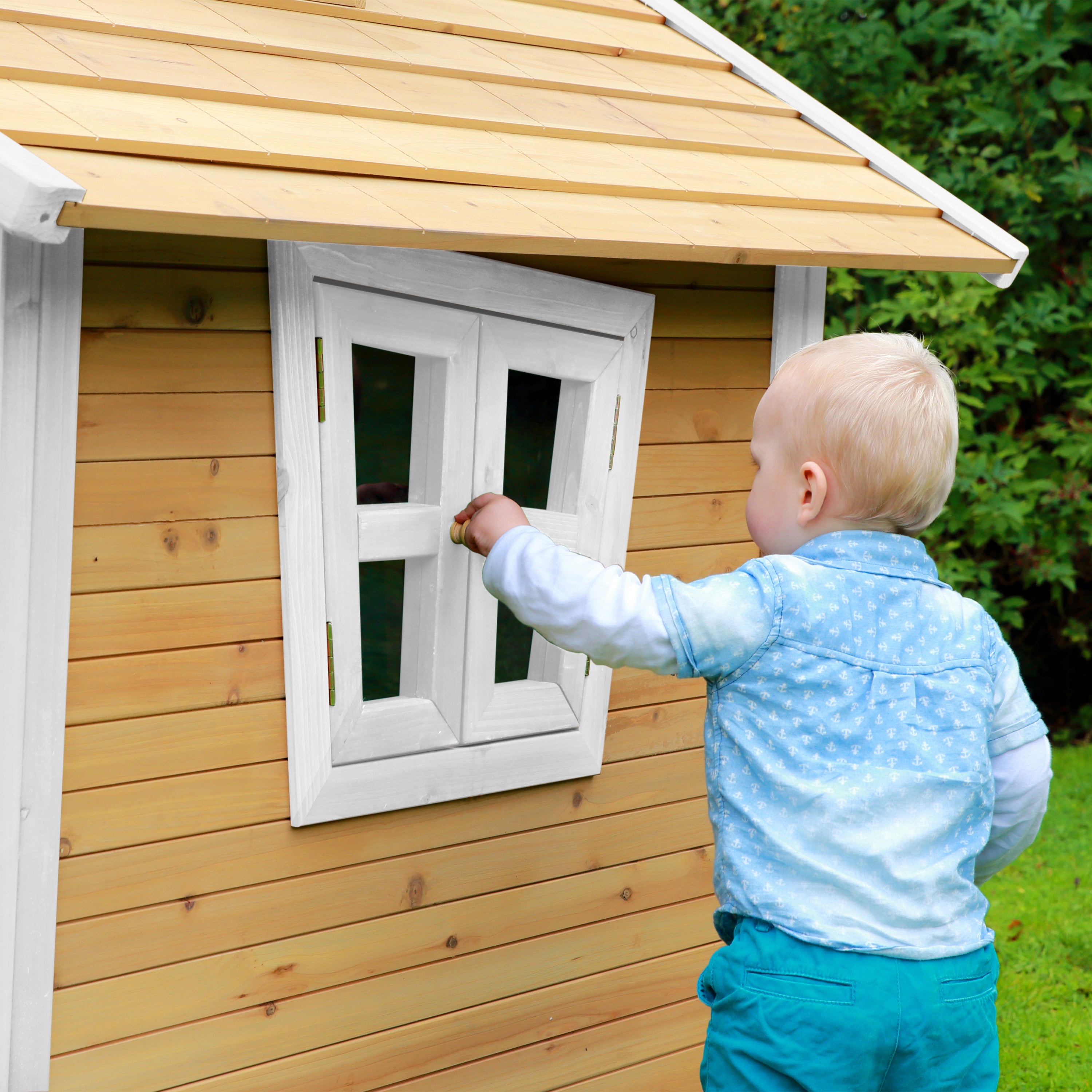 AXI Alice Playhouse Bruin/wit