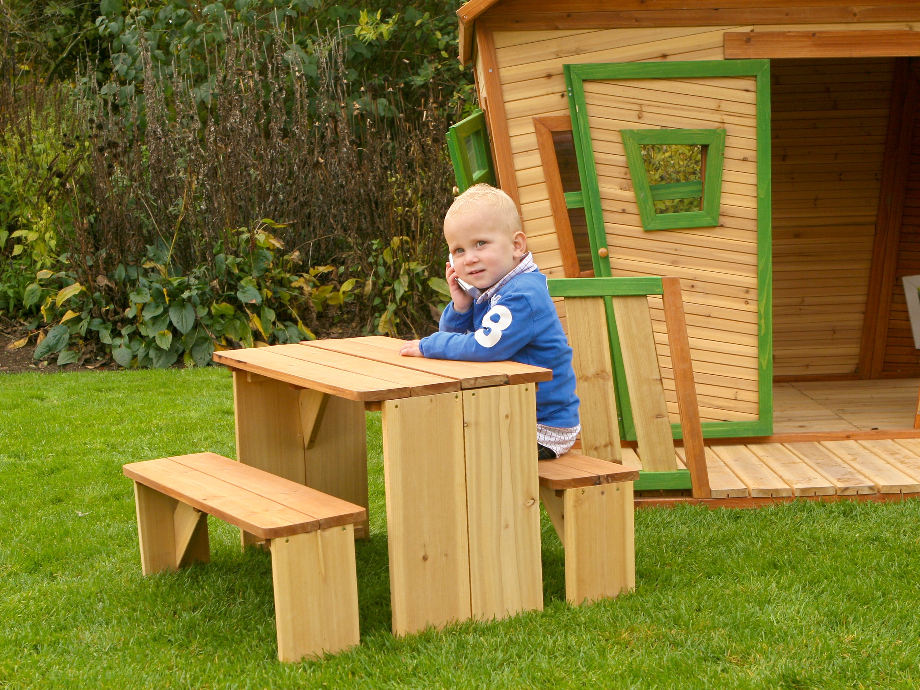 AXI Lisa Playhouse Bruin/groen
