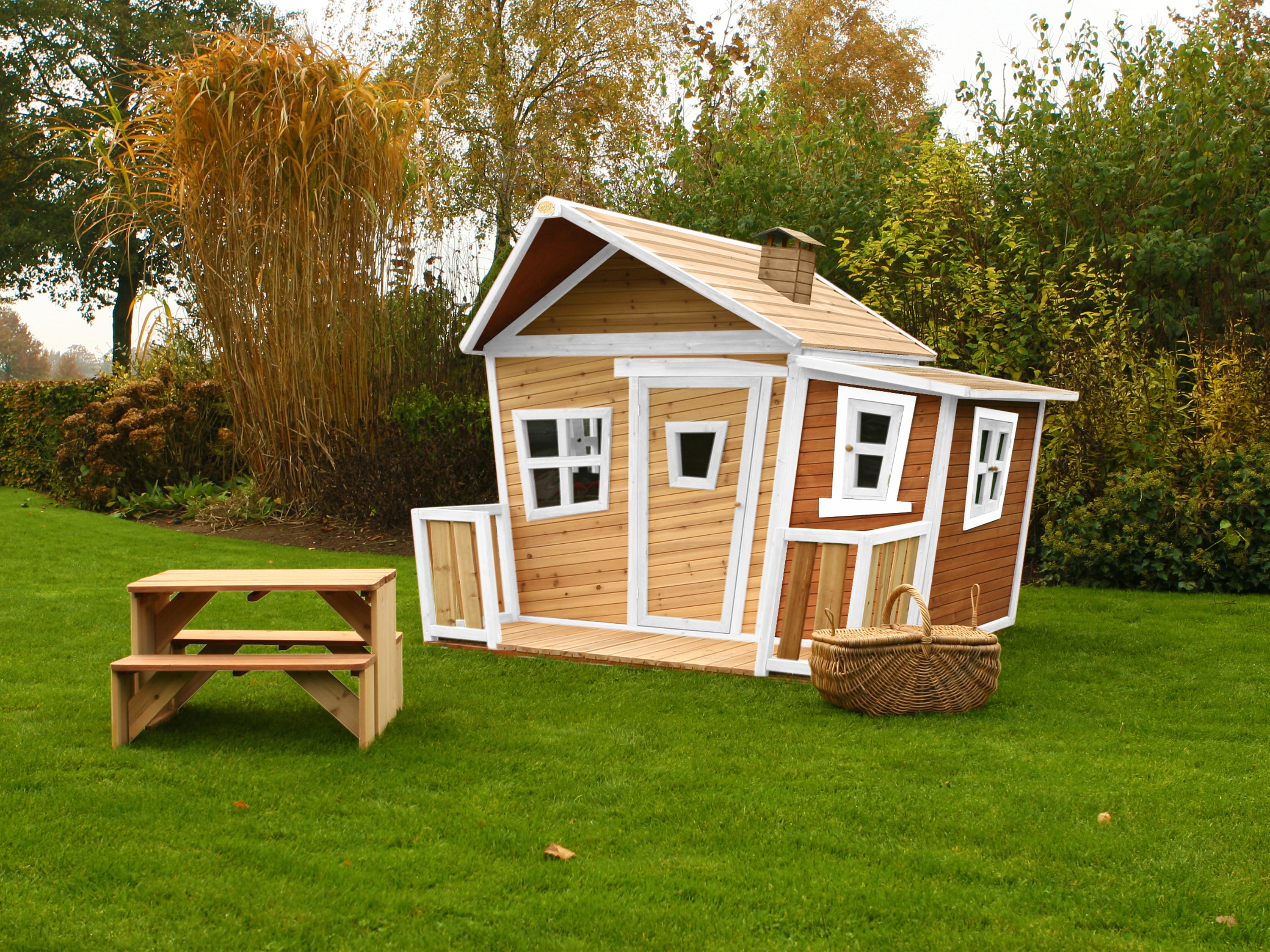 AXI Lisa Playhouse Bruin/wit