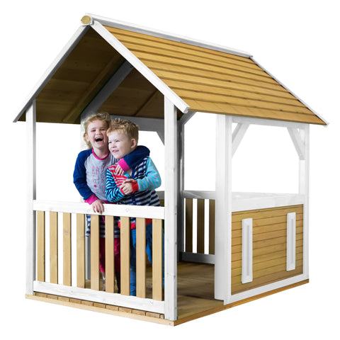 Image of AXI Forest safari Playhouse Bruin/Wit