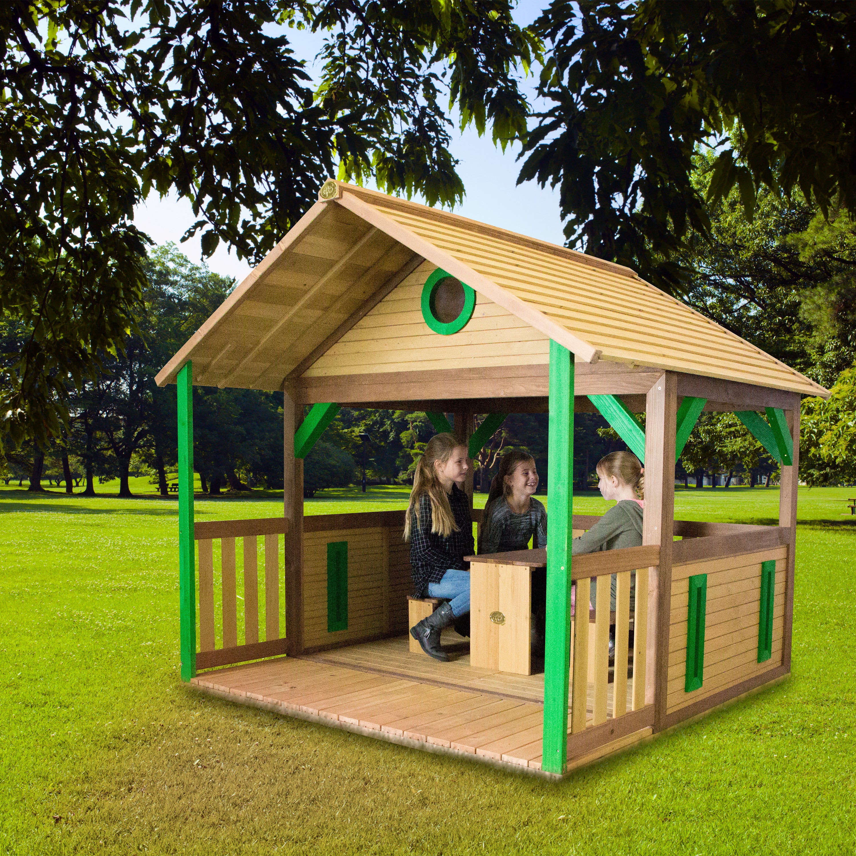 AXI Zazou safari Playhouse Bruin/groen