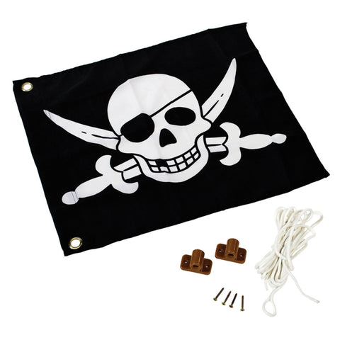 Image of Piraten vlag met liftsysteem