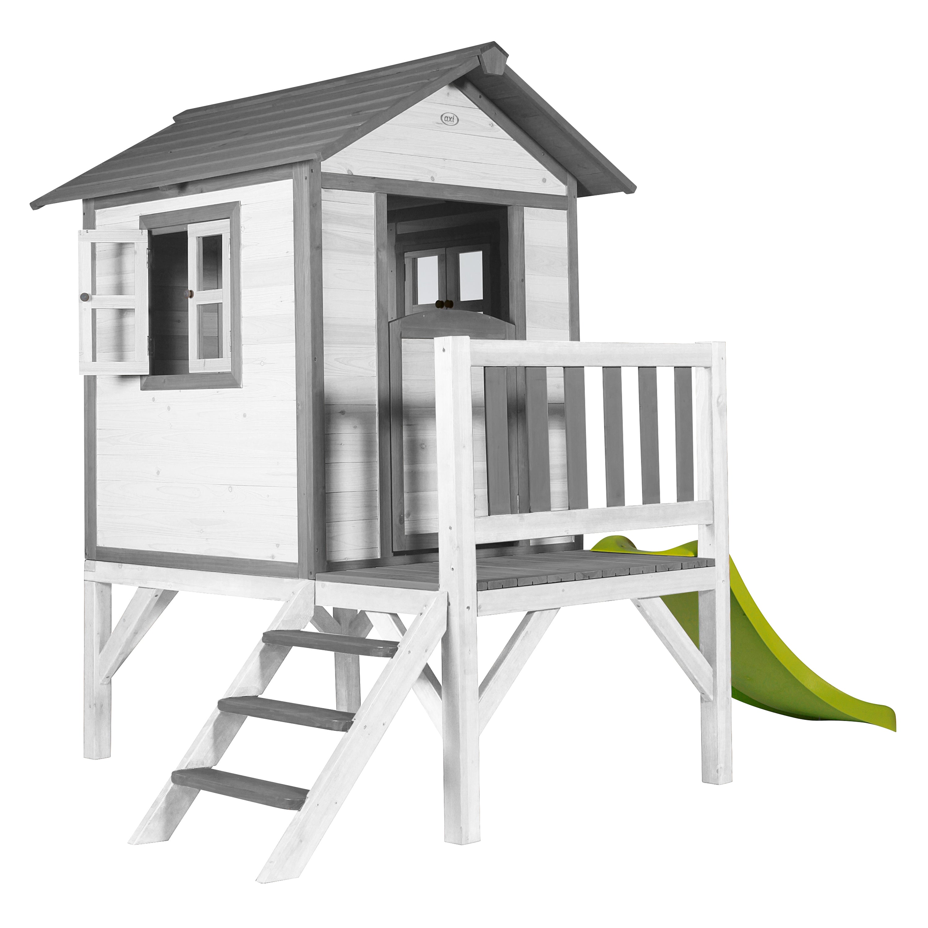 AXI Lodge XL Playhouse Classic incl groene glijbaan