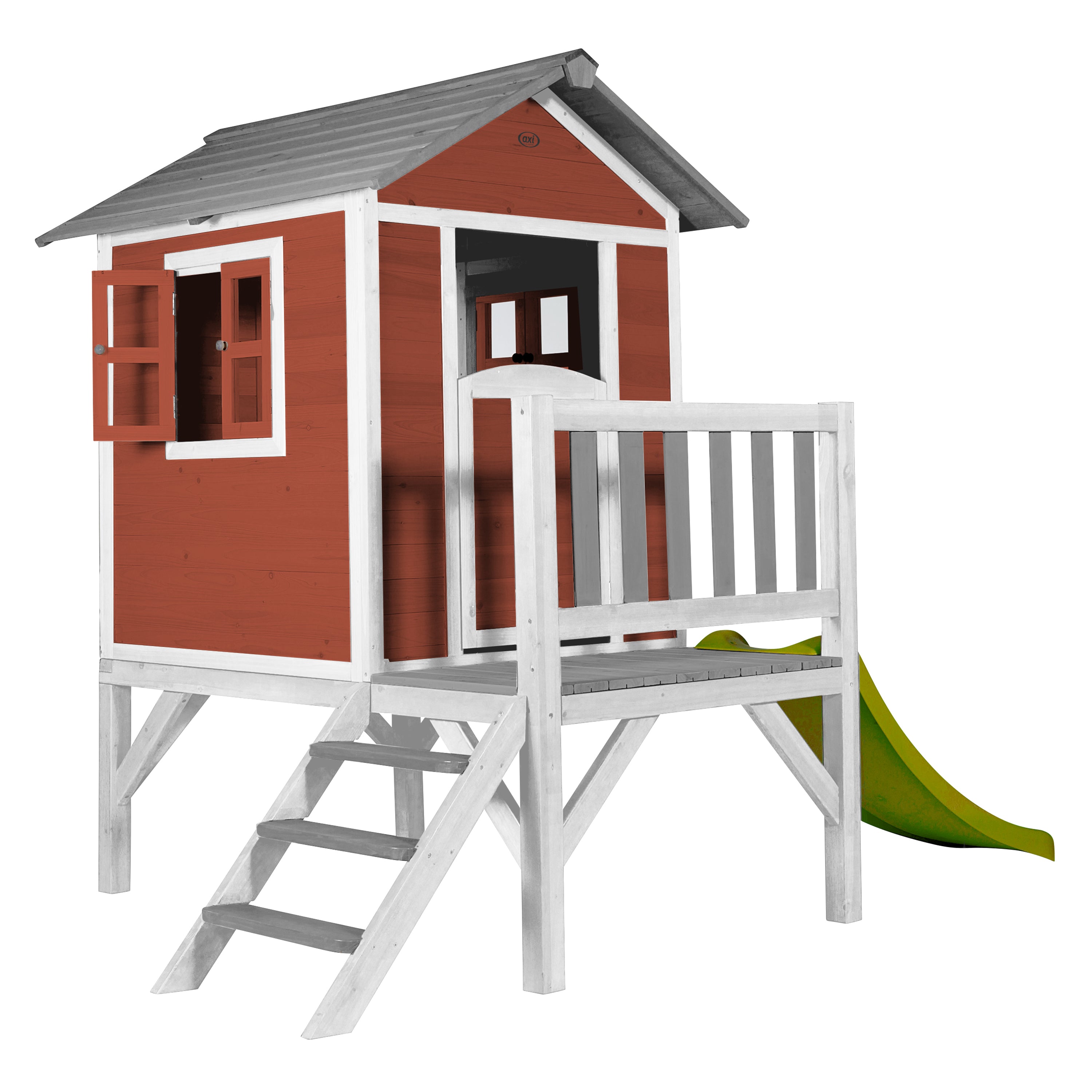 AXI Lodge XL Playhouse Scandinavisch rood