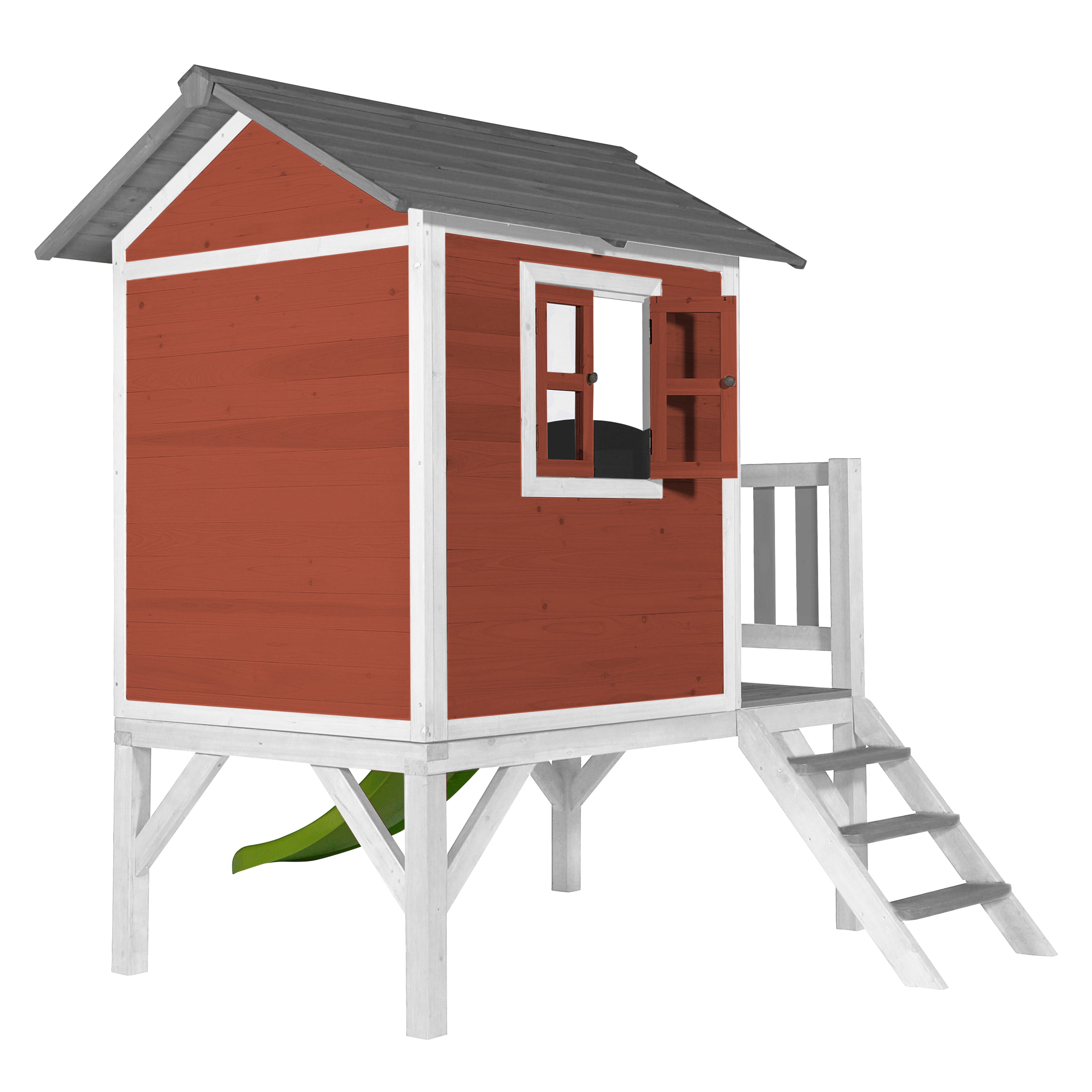 AXI Lodge XL Playhouse Scandinavisch rood