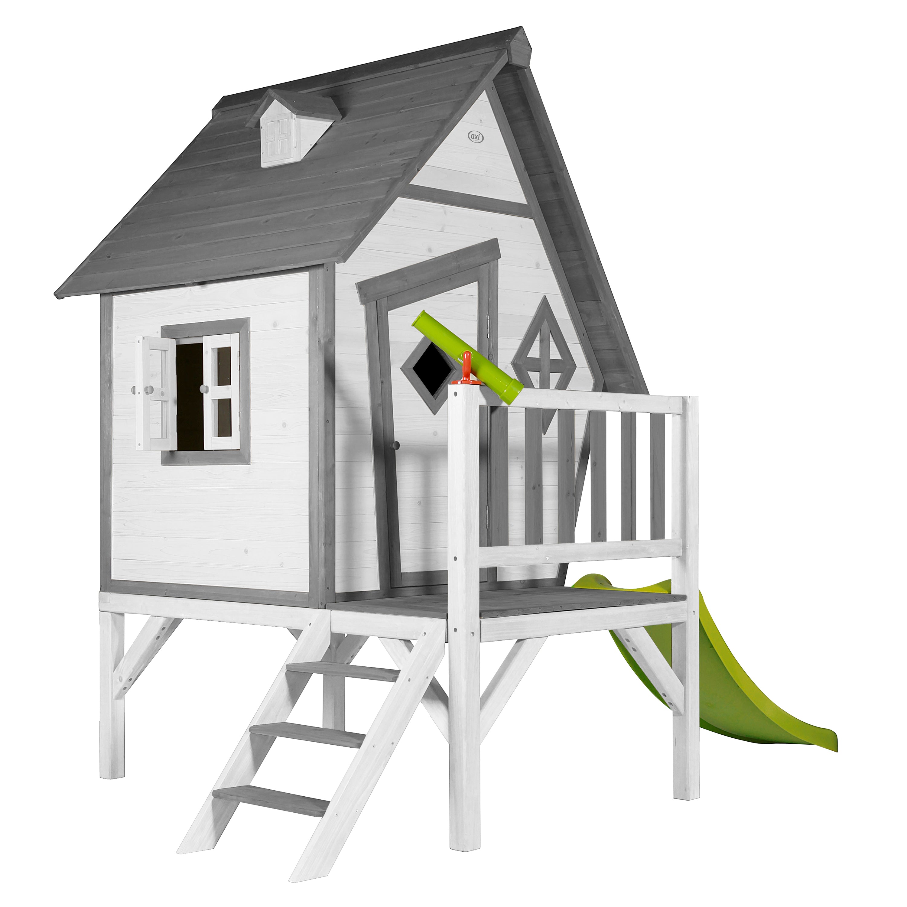 Sunny Cabin XL Playhouse Grijs/Wit