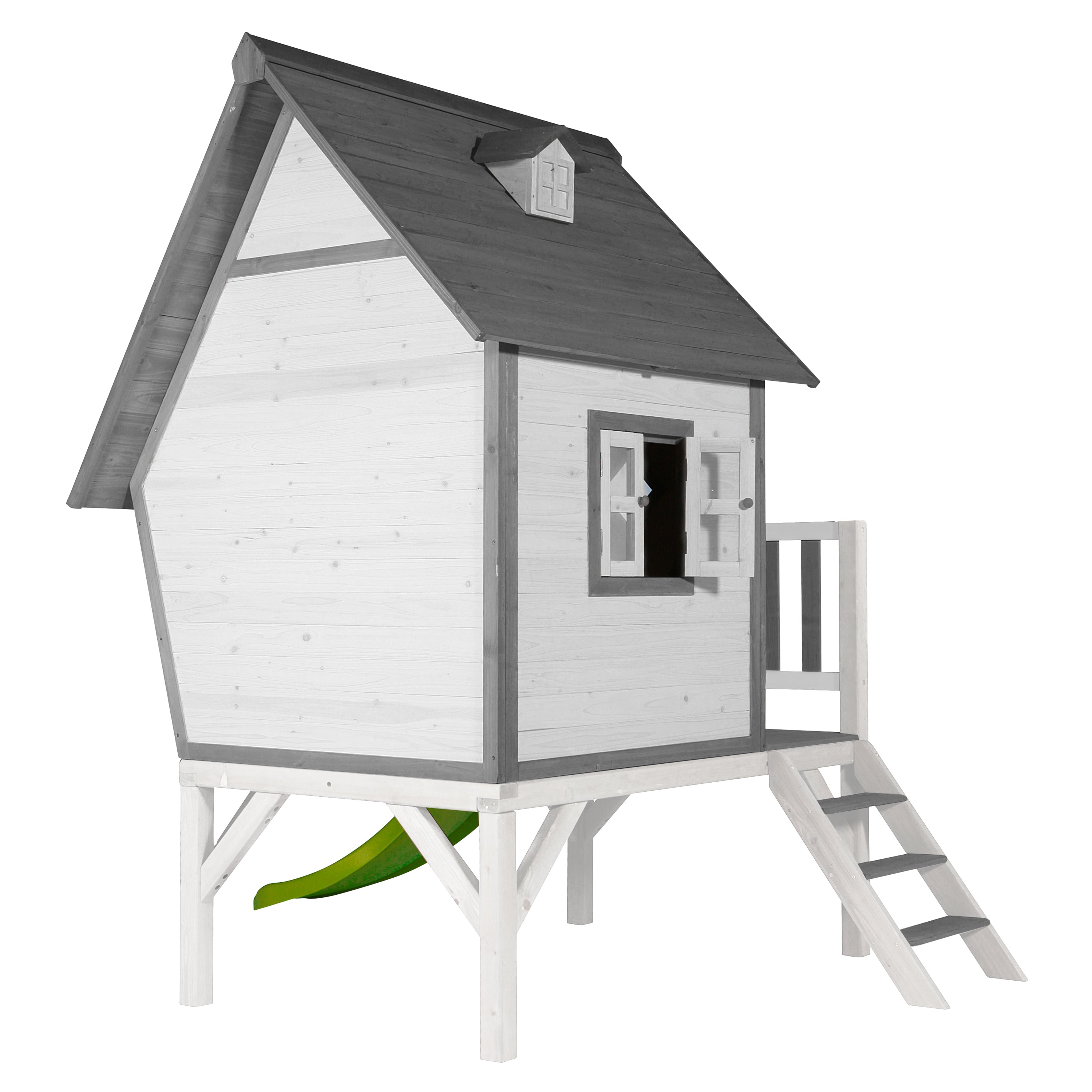 Sunny Cabin XL Playhouse Grijs/Wit