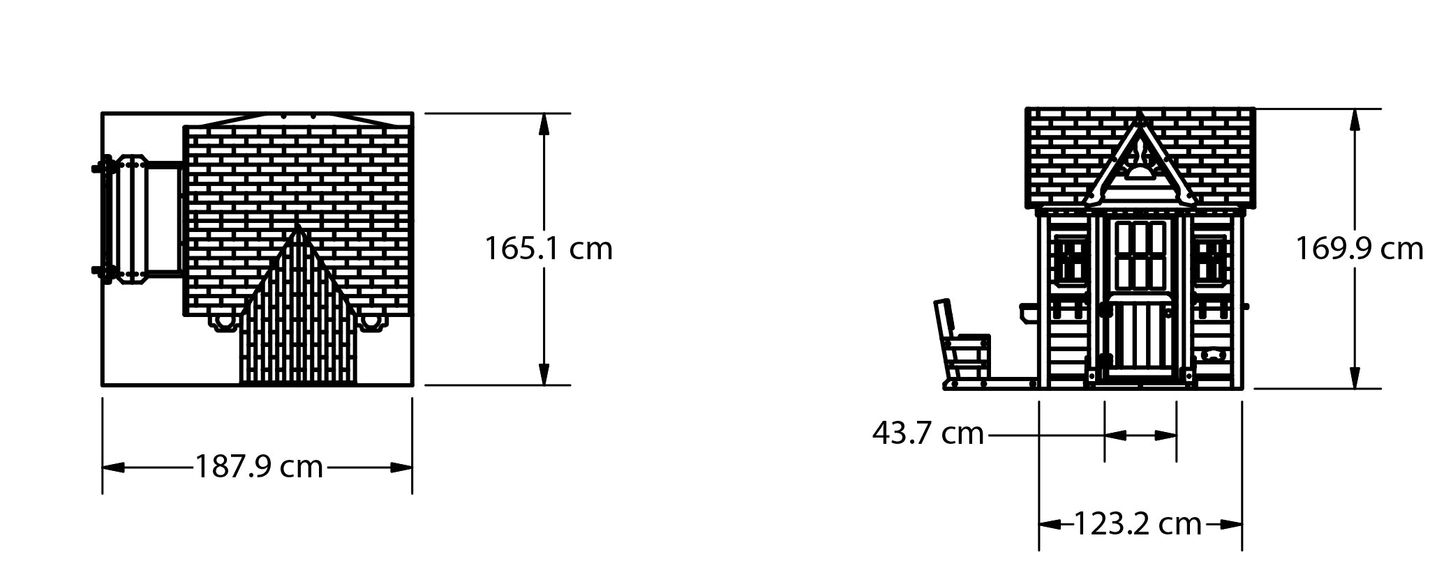 Backyard Discovery Victorian Inn Playhouse